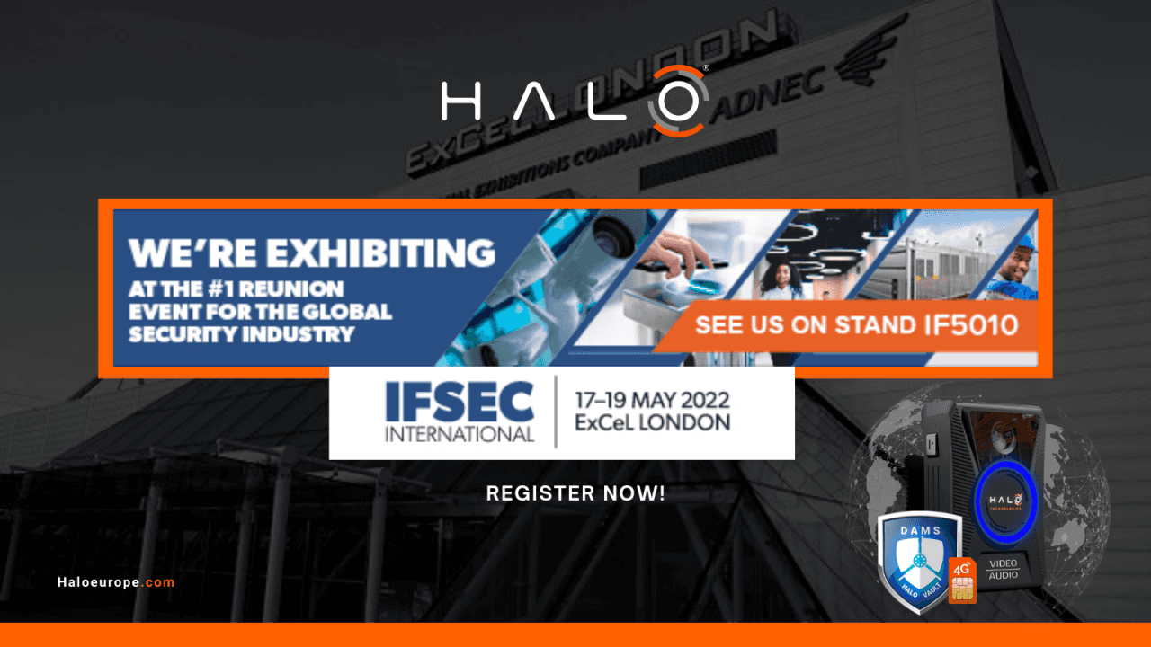 HALO BODY CAMERAS TO EXHIBIT AT IFSEC INTERNATIONAL