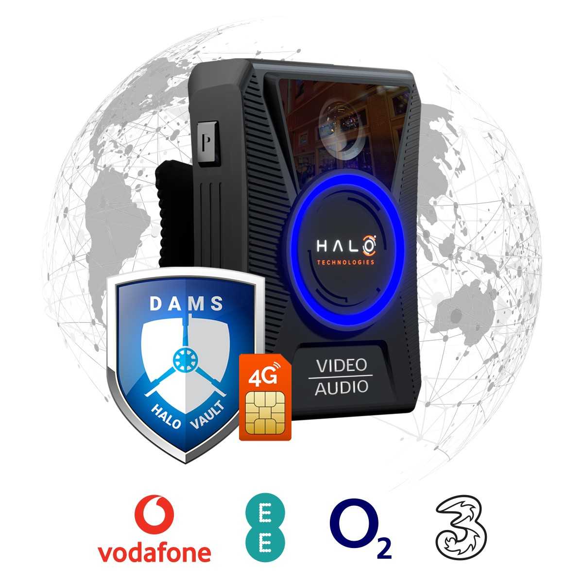 INTRODUCING THE HALO CONNECT 4G BODY CAM BUNDLE TO THE UK